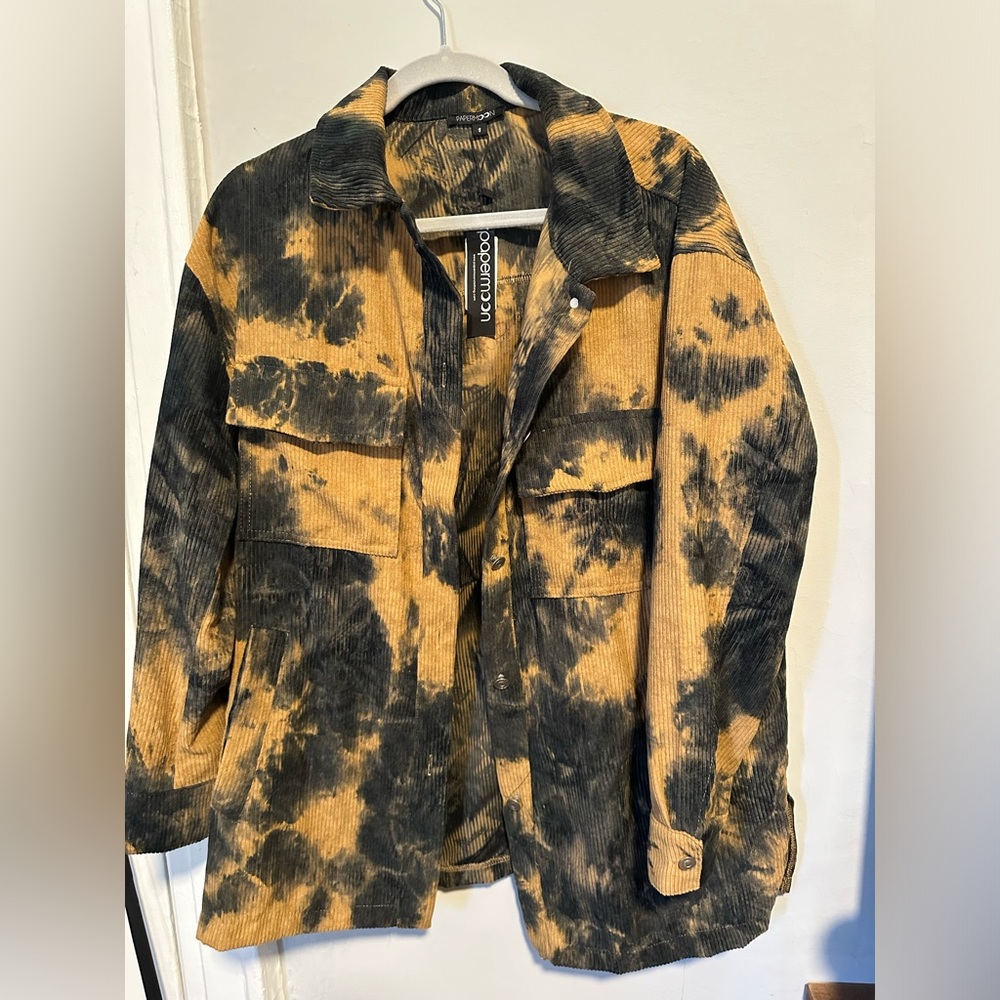 Tye dye button down